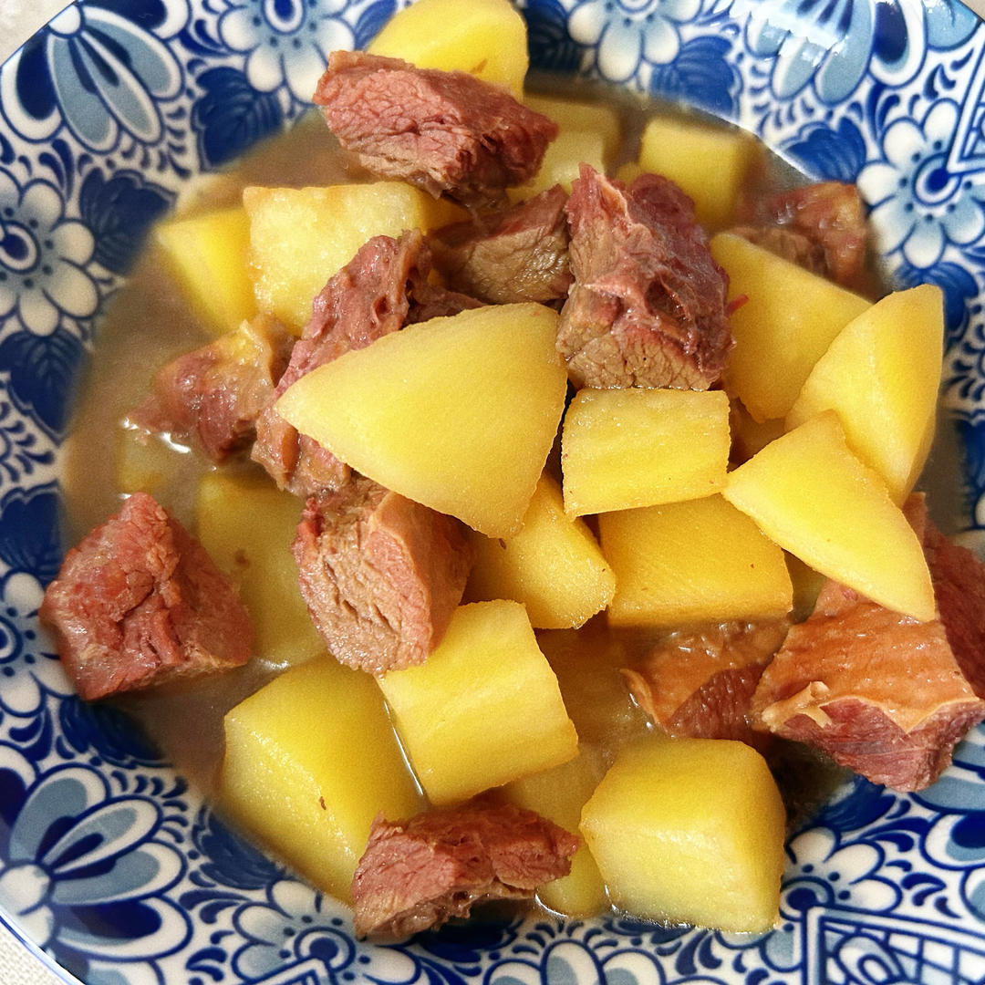土豆炖牛肉