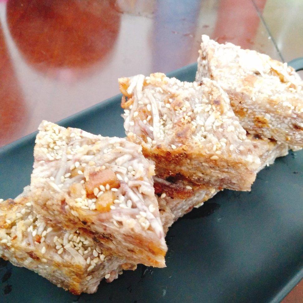必须比茶楼好吃| 芋丝糕 香煎芋丝糕