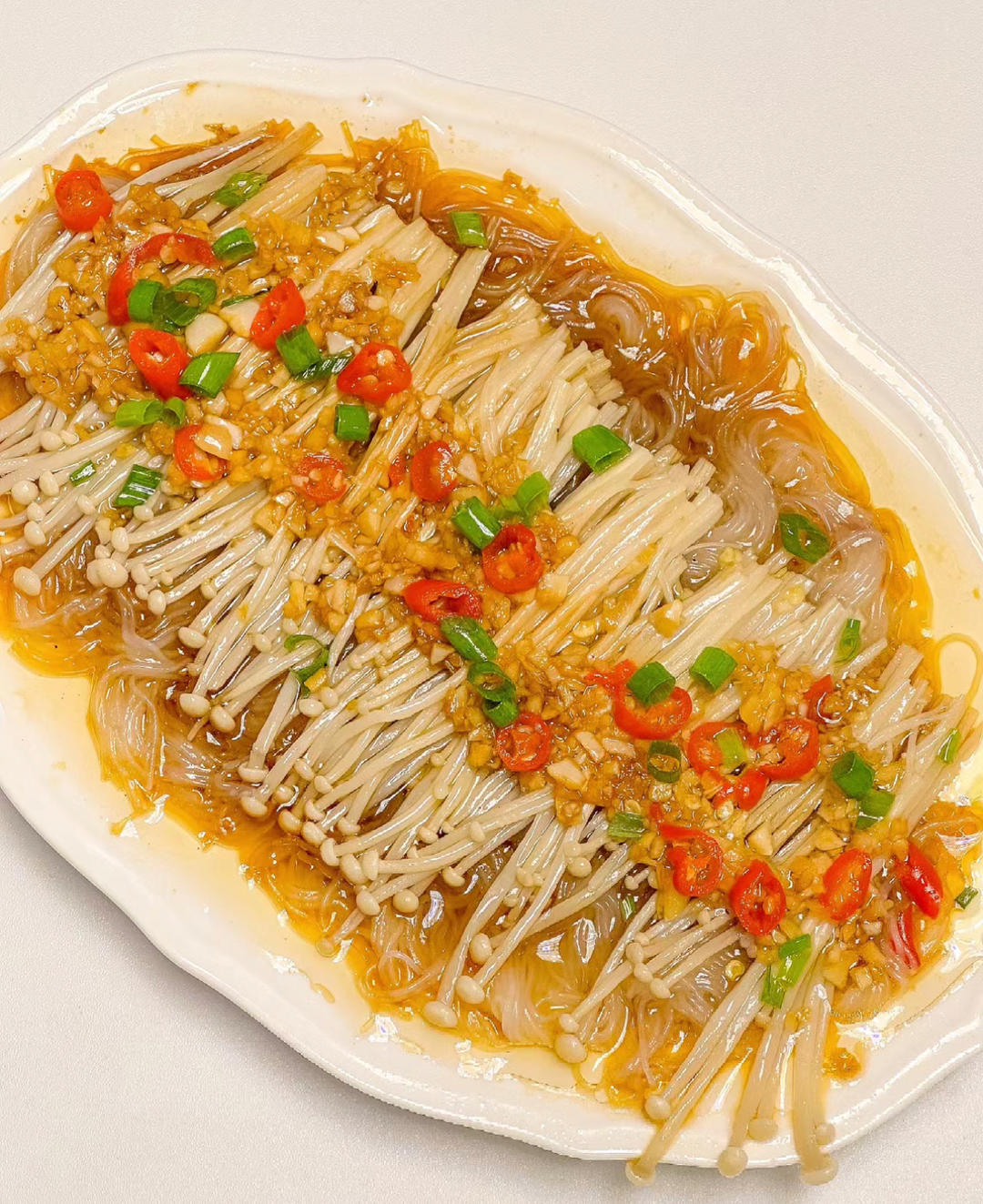 蒜蓉粉丝金针菇