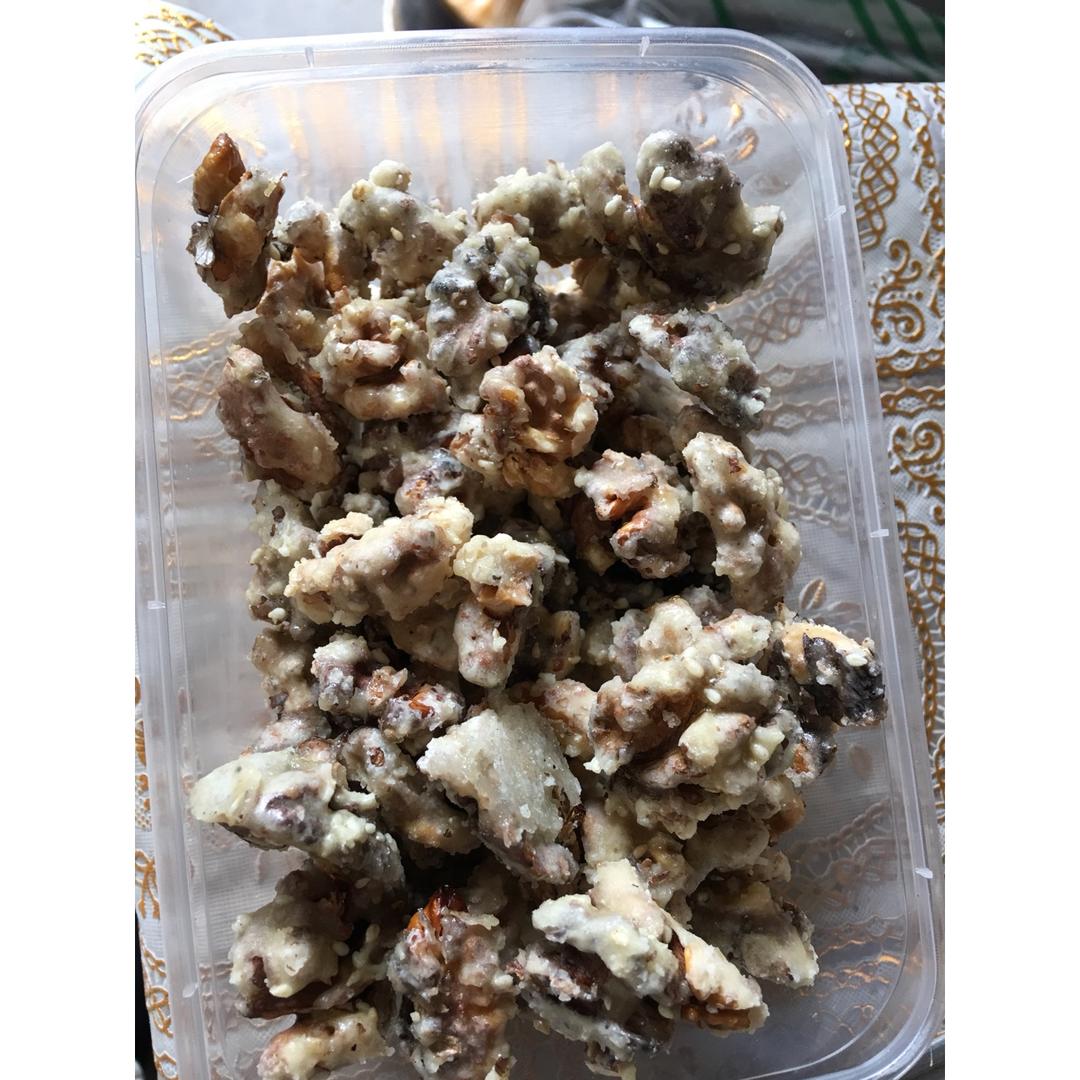 【琥珀核桃仁】冰糖无油不粘手