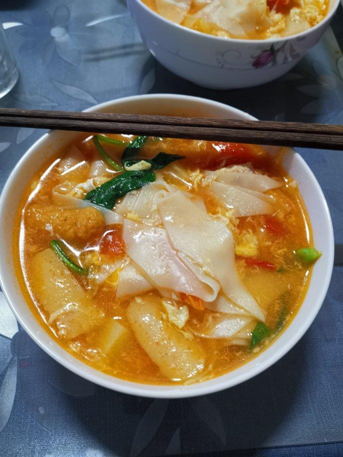 mster老铁做的面片汤