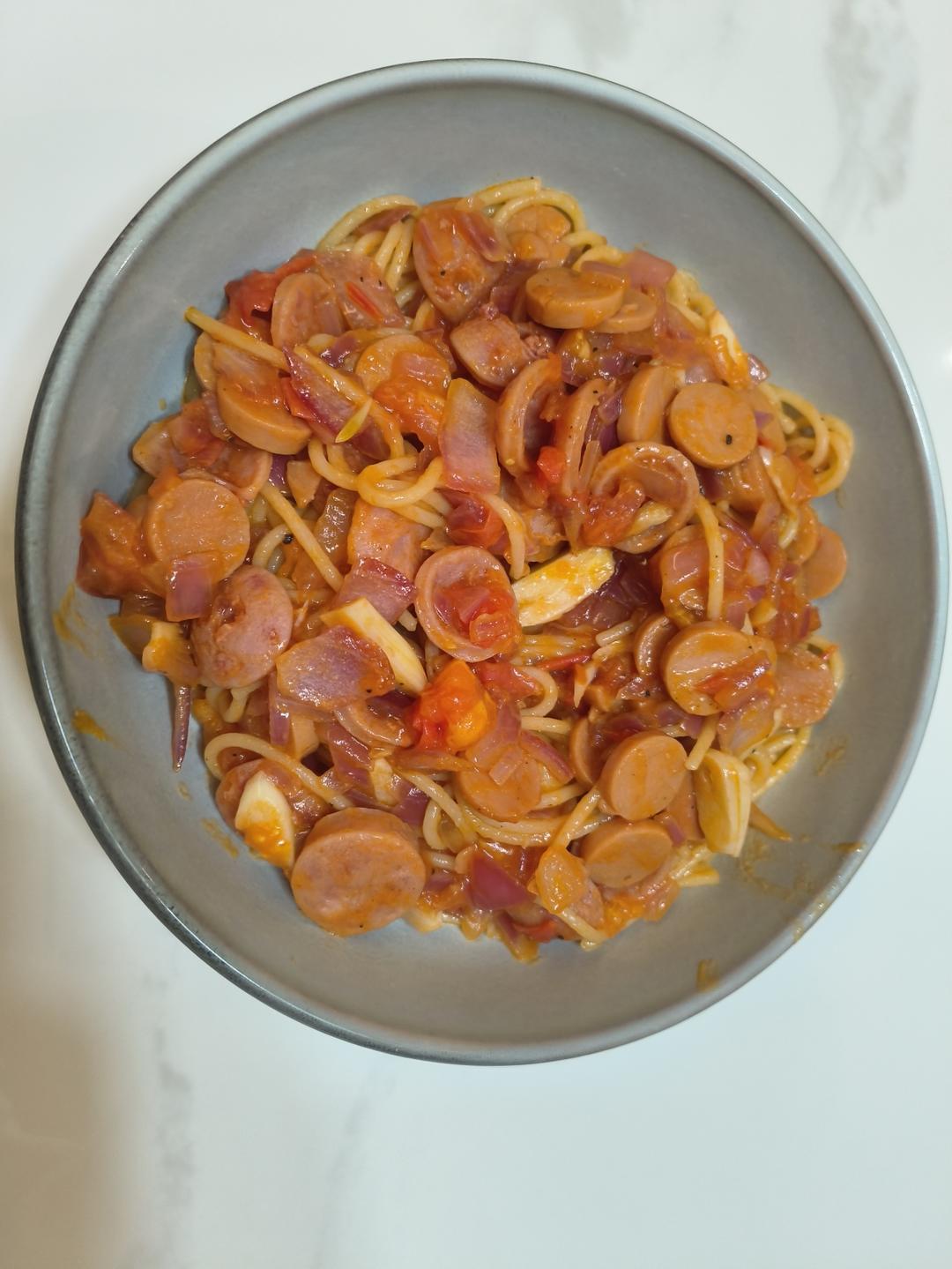 自从学会了这个意面，外面瞬间不香了～