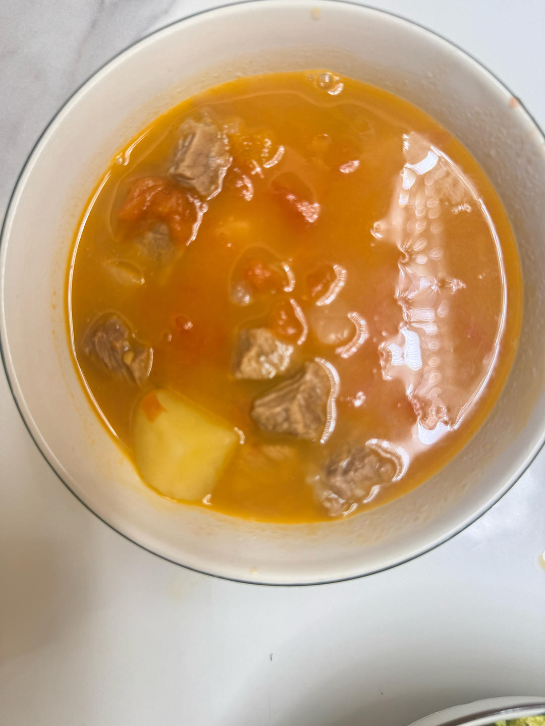 番茄土豆炖牛腩