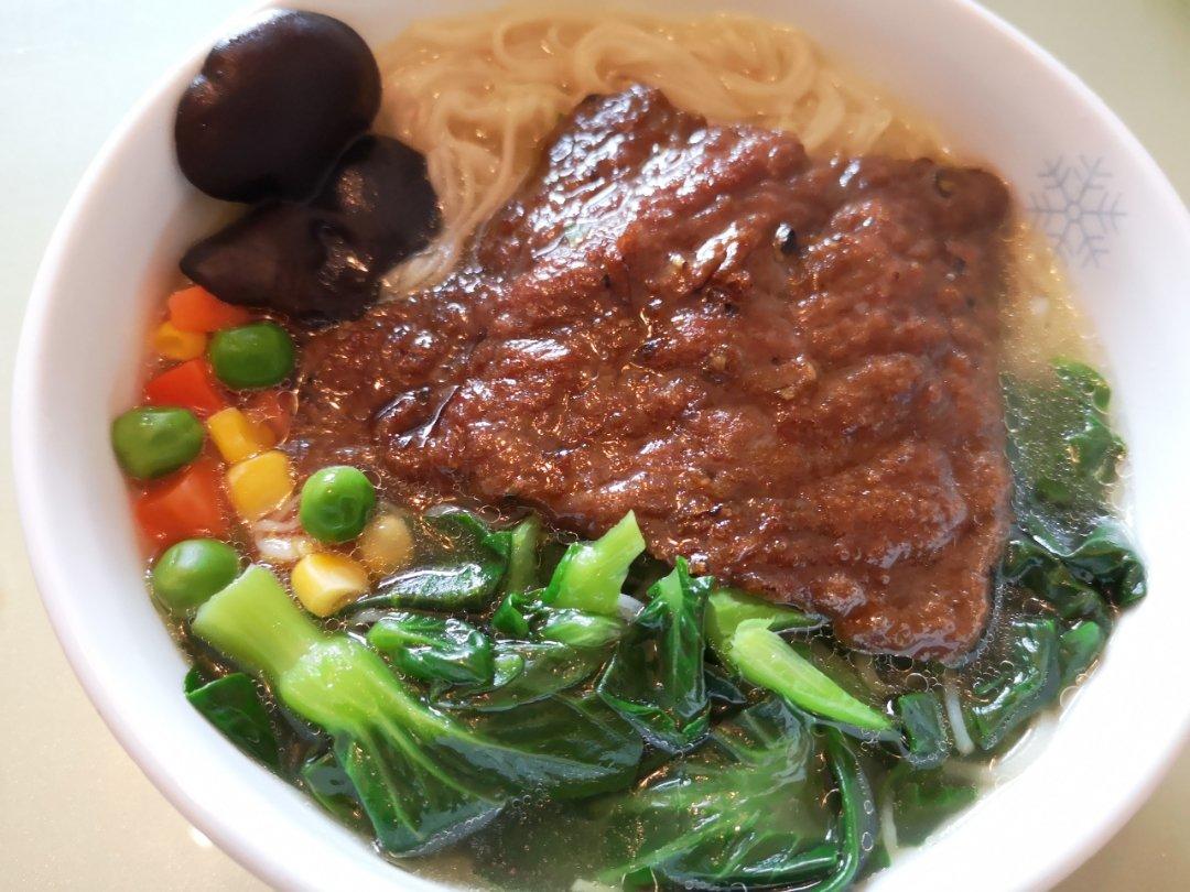 手机用户贪吃的猫1728做的牛排面