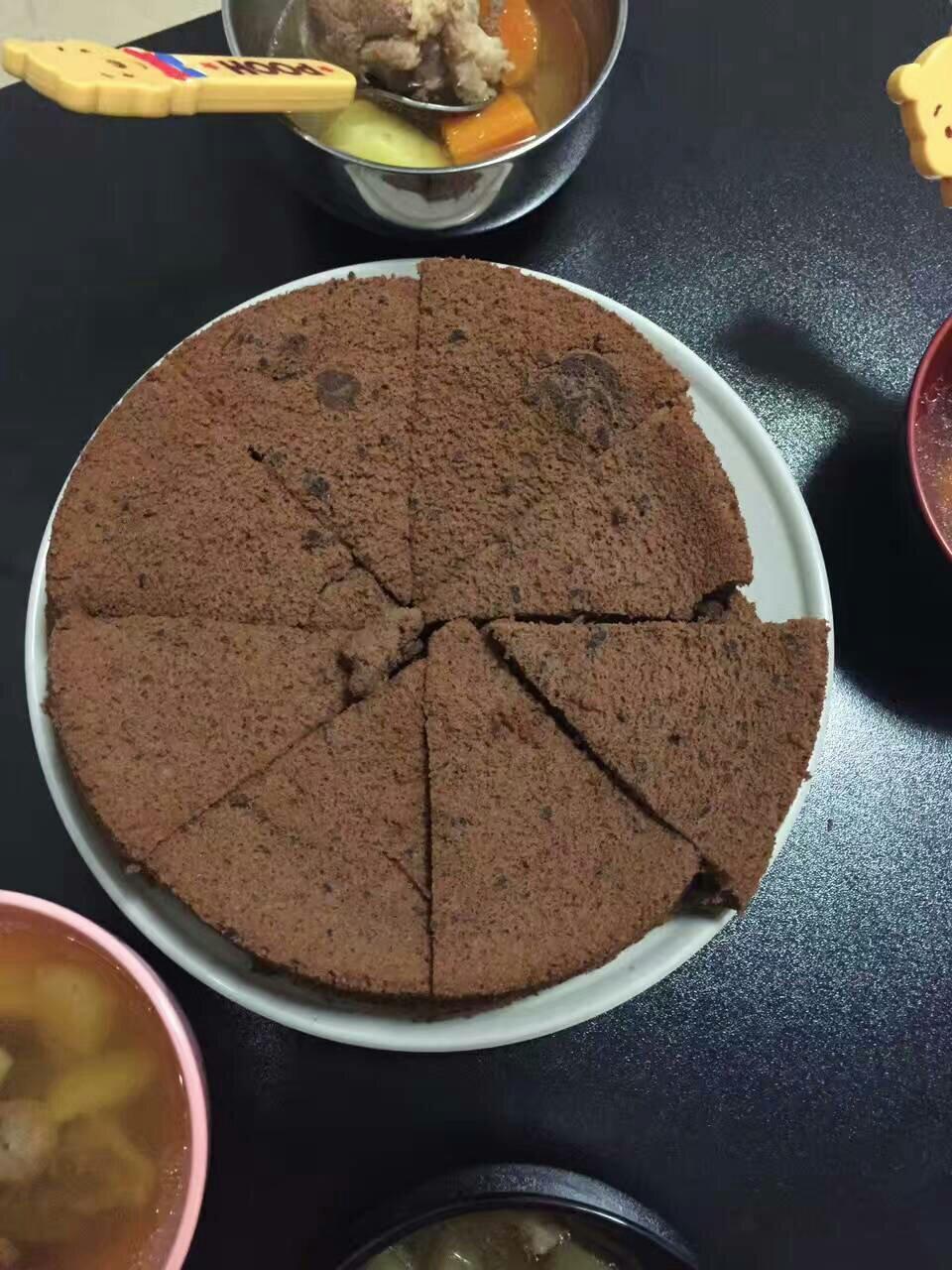 巧克力戚风蛋糕