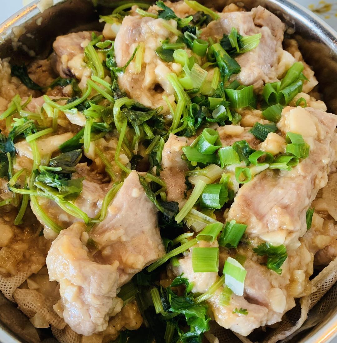 香芋蒸排骨