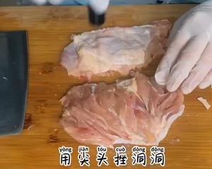 日式照烧鸡排饭的做法 步骤2