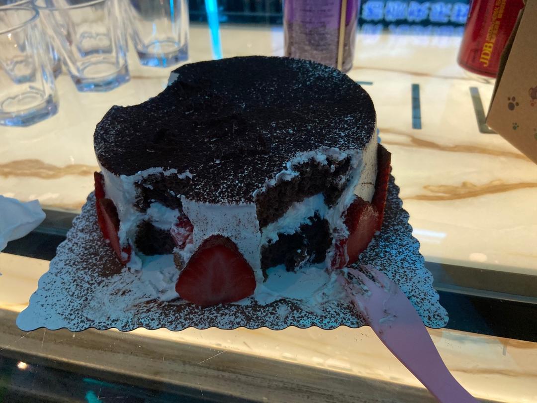 巧克力戚风裸蛋糕