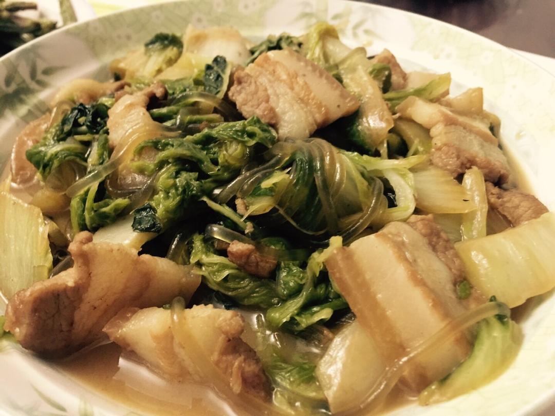 白菜炖粉条