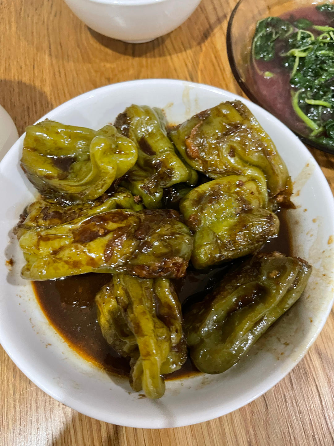 虎皮青椒/青椒塞肉