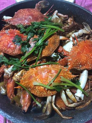 香辣虾蟹煲的做法 步骤1