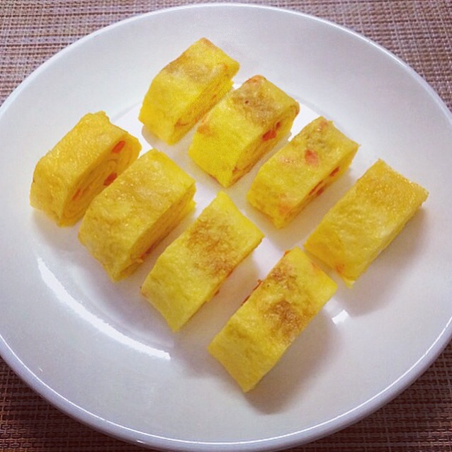 红萝卜厚蛋烧