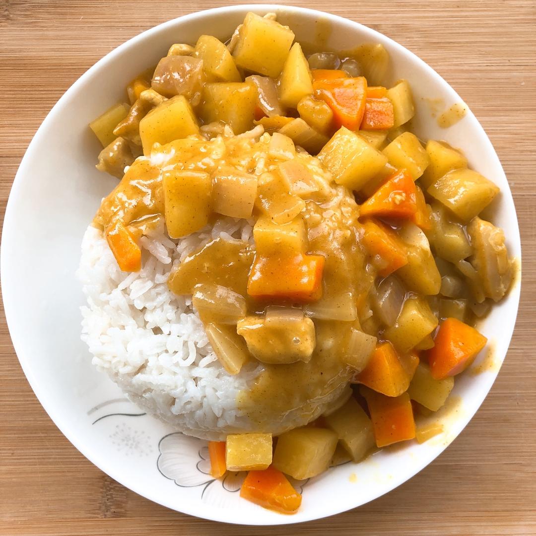 咖喱土豆饭