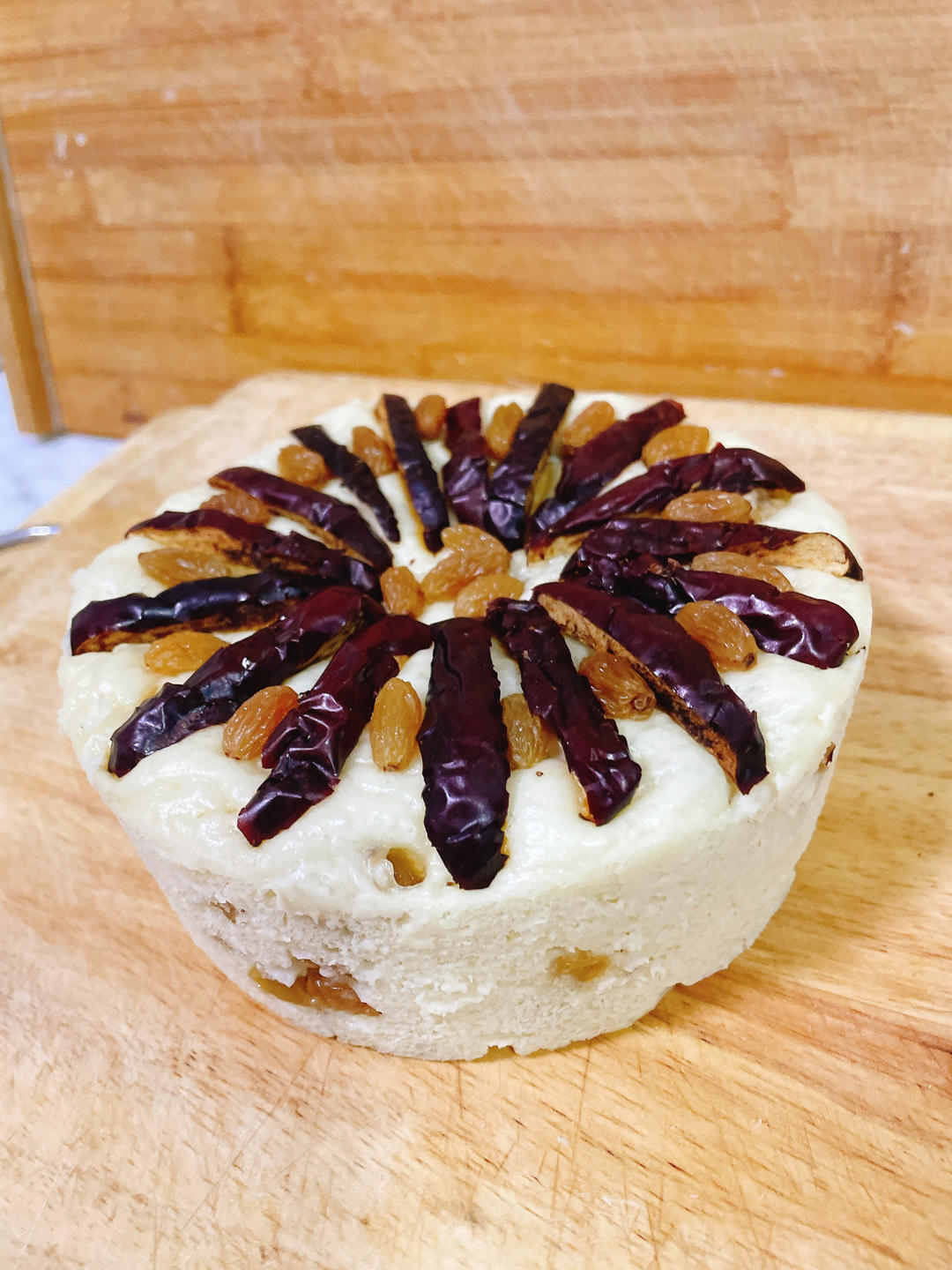 牛奶葡萄干发糕 超级简单