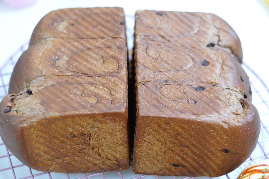 奶油巧克力吐司