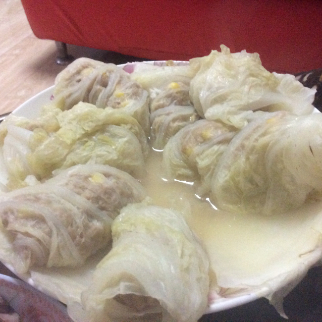 白菜包肉
