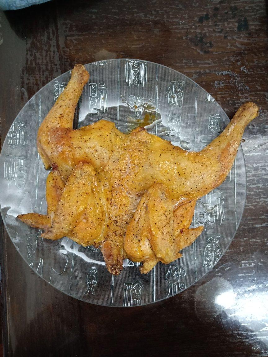 田螺姑娘超级简单不用腌制脆皮烤鸡