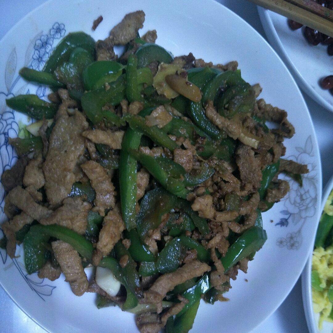 青椒炒肉