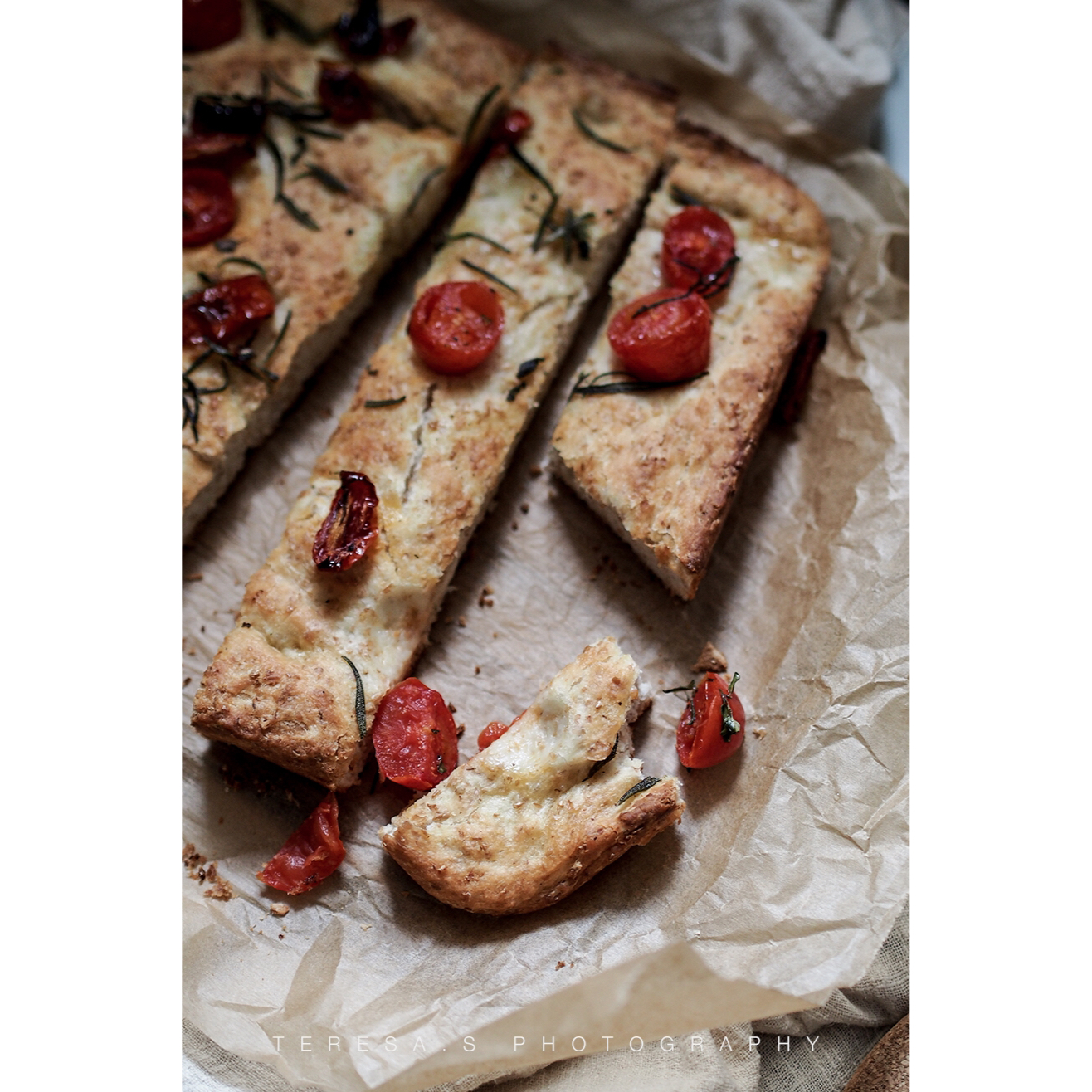 【终极烹饪课程】橄榄番茄迷迭香佛卡夏