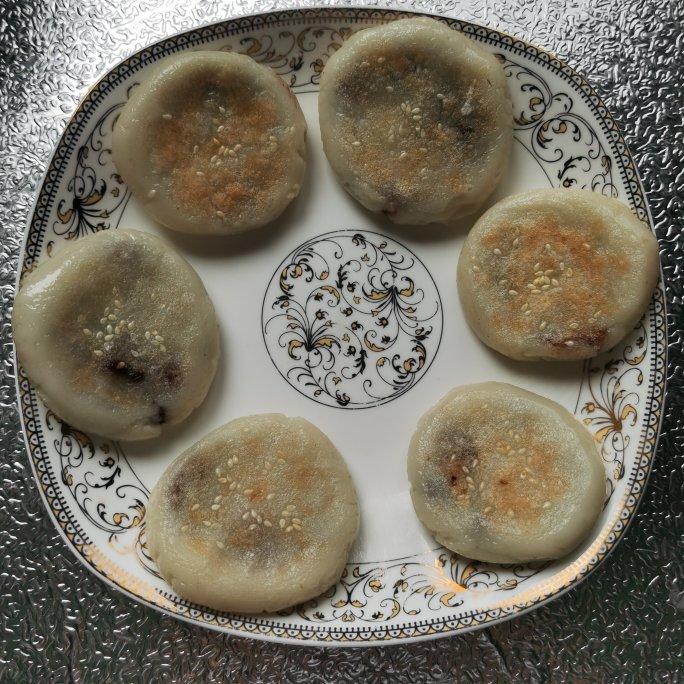 糯米红豆饼