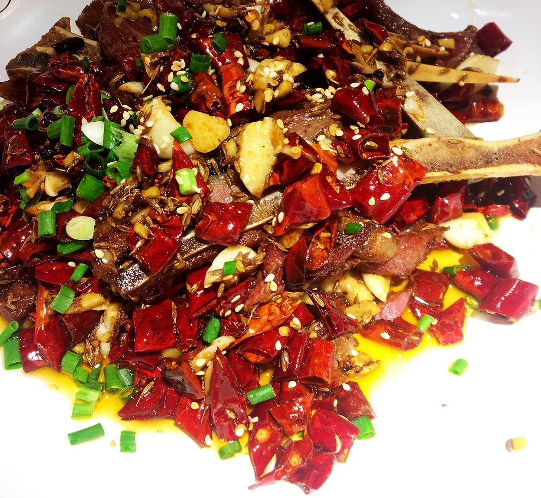 可可619做的香辣扇子骨