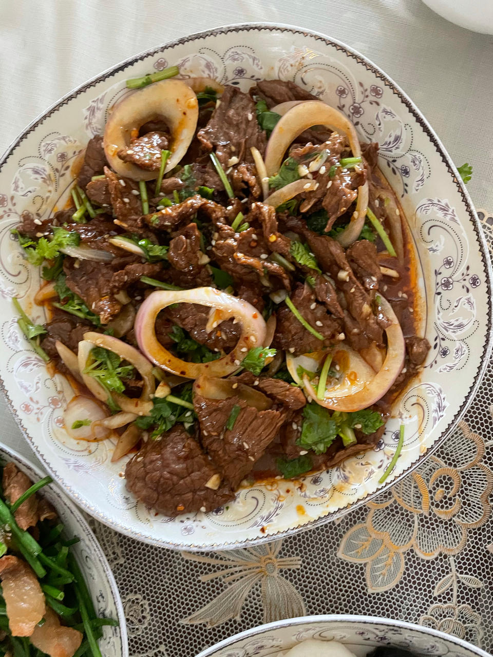 这个太绝了｜香菜拌牛肉‼️巨好吃