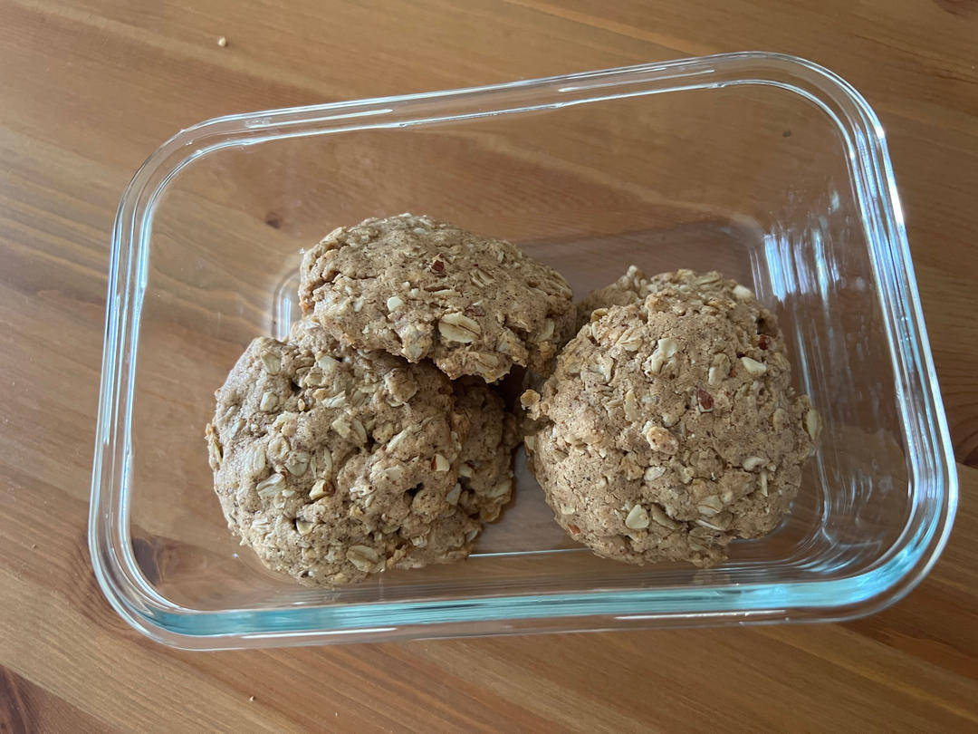 杏仁酱燕麦饼干