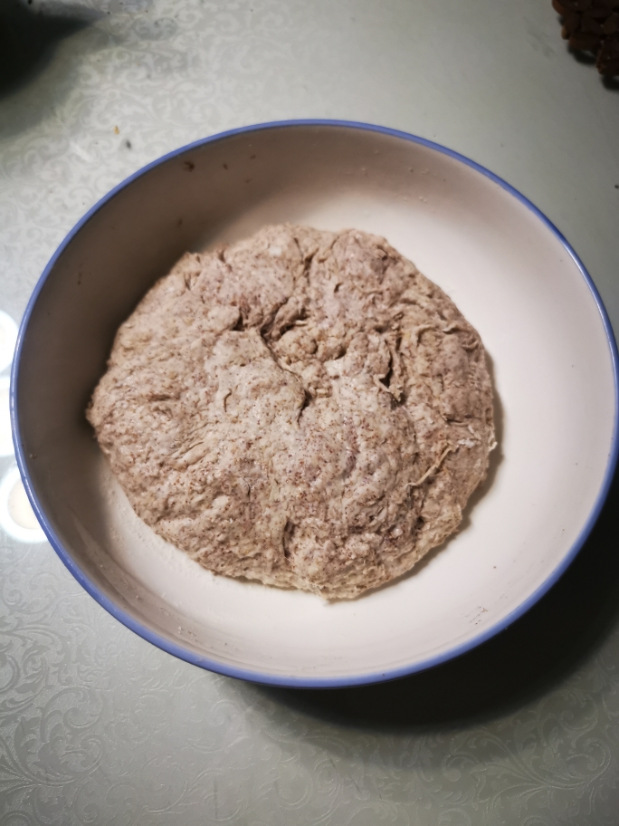 黑麦粉“双花”型欧包的做法 步骤1