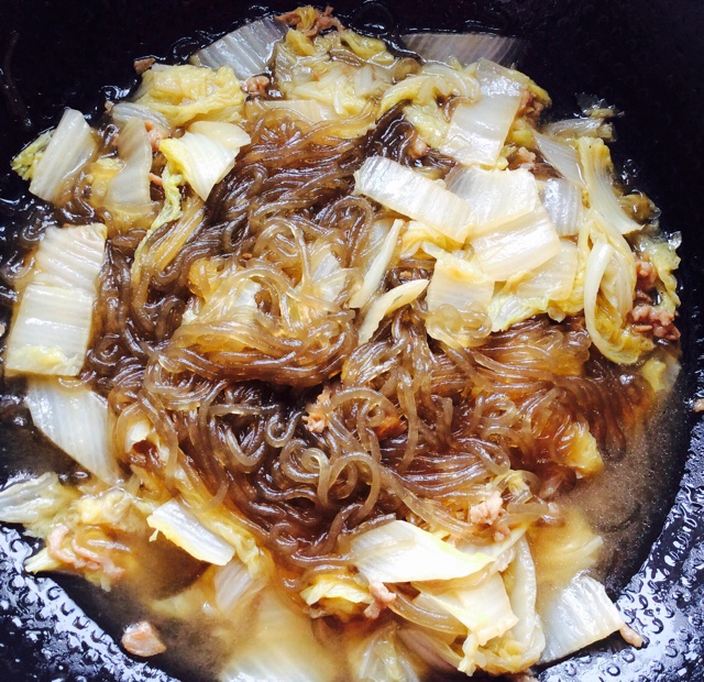 猪肉白菜炖粉条
