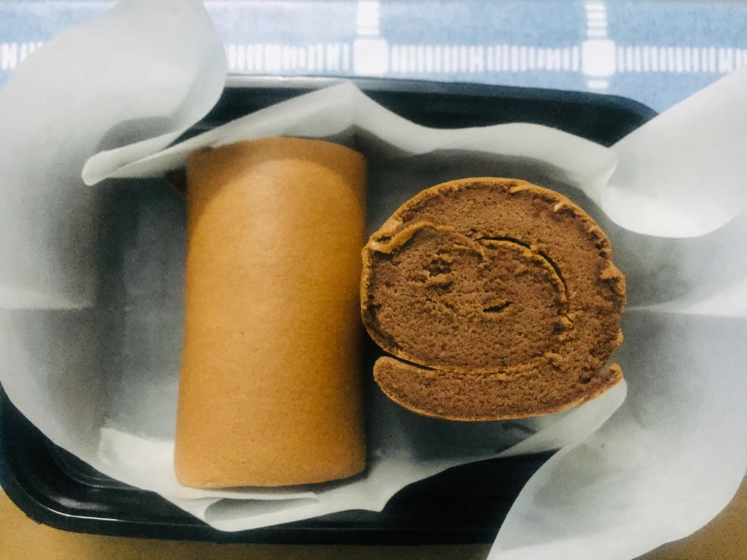 小小戚风蛋糕卷（迷你抹茶卷，原味卷，可可卷）