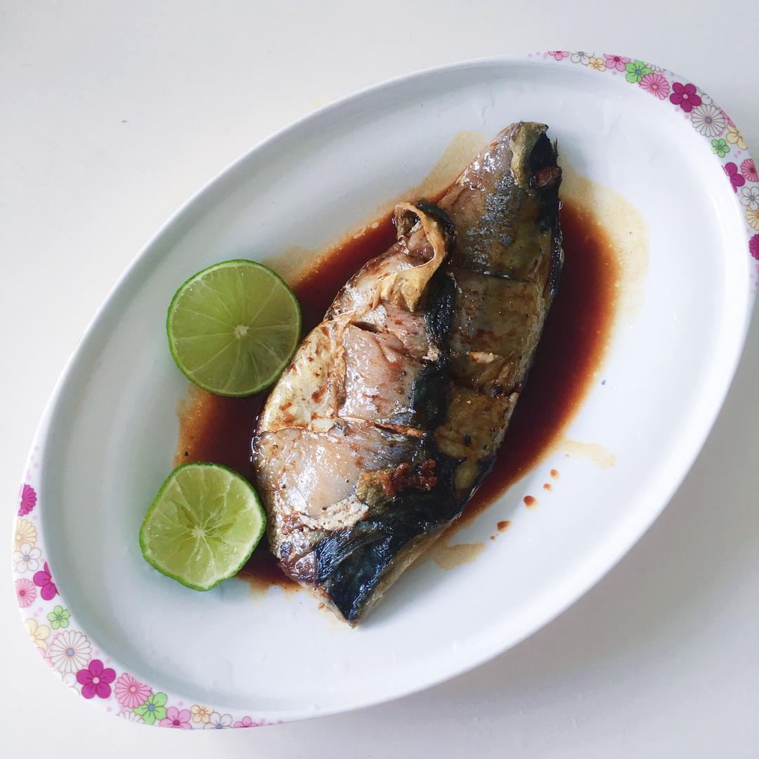 快手又下饭的简易照烧鲭鱼（青花鱼）