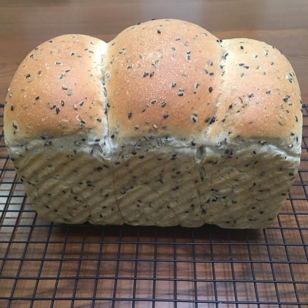 金大旺的黑芝麻吐司