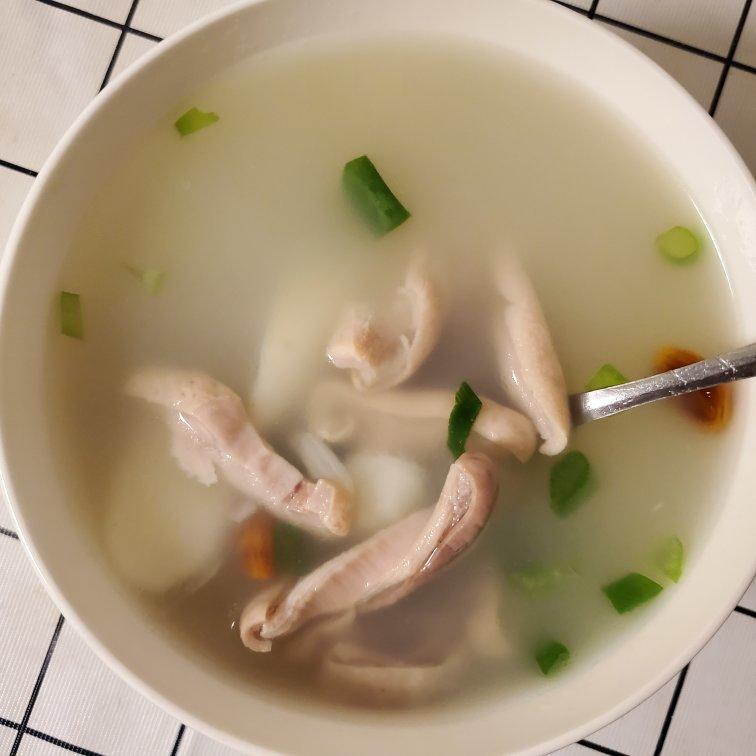 养胃山药猪肚汤、猪肚鸡汤（含猪肚清洗方法）