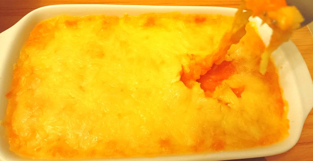 奶香芝士焗红薯