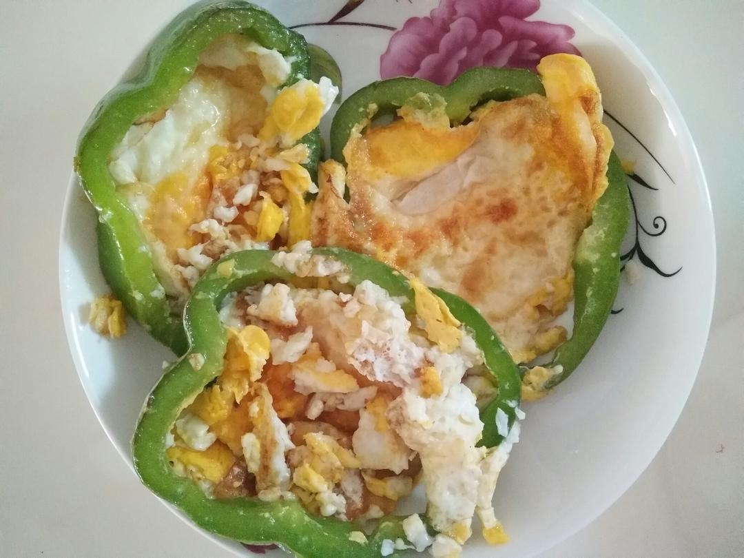 柿椒煎鸡蛋