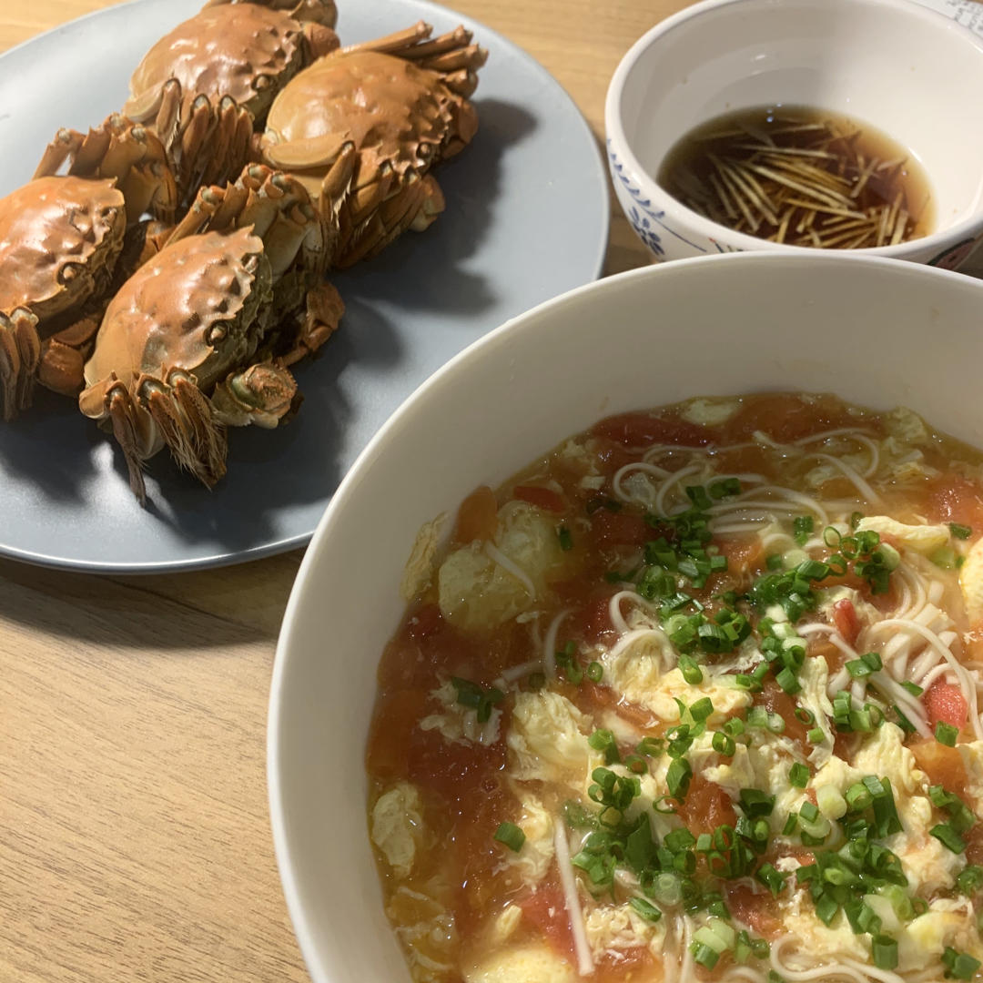清蒸大闸蟹