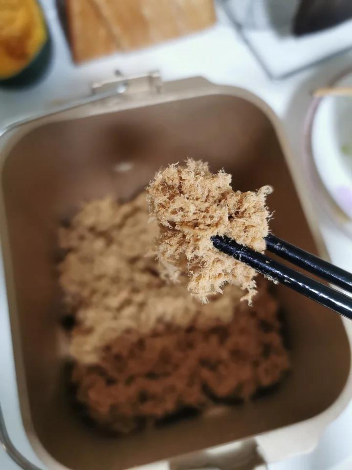 美味零添加鸡肉松(面包机版)