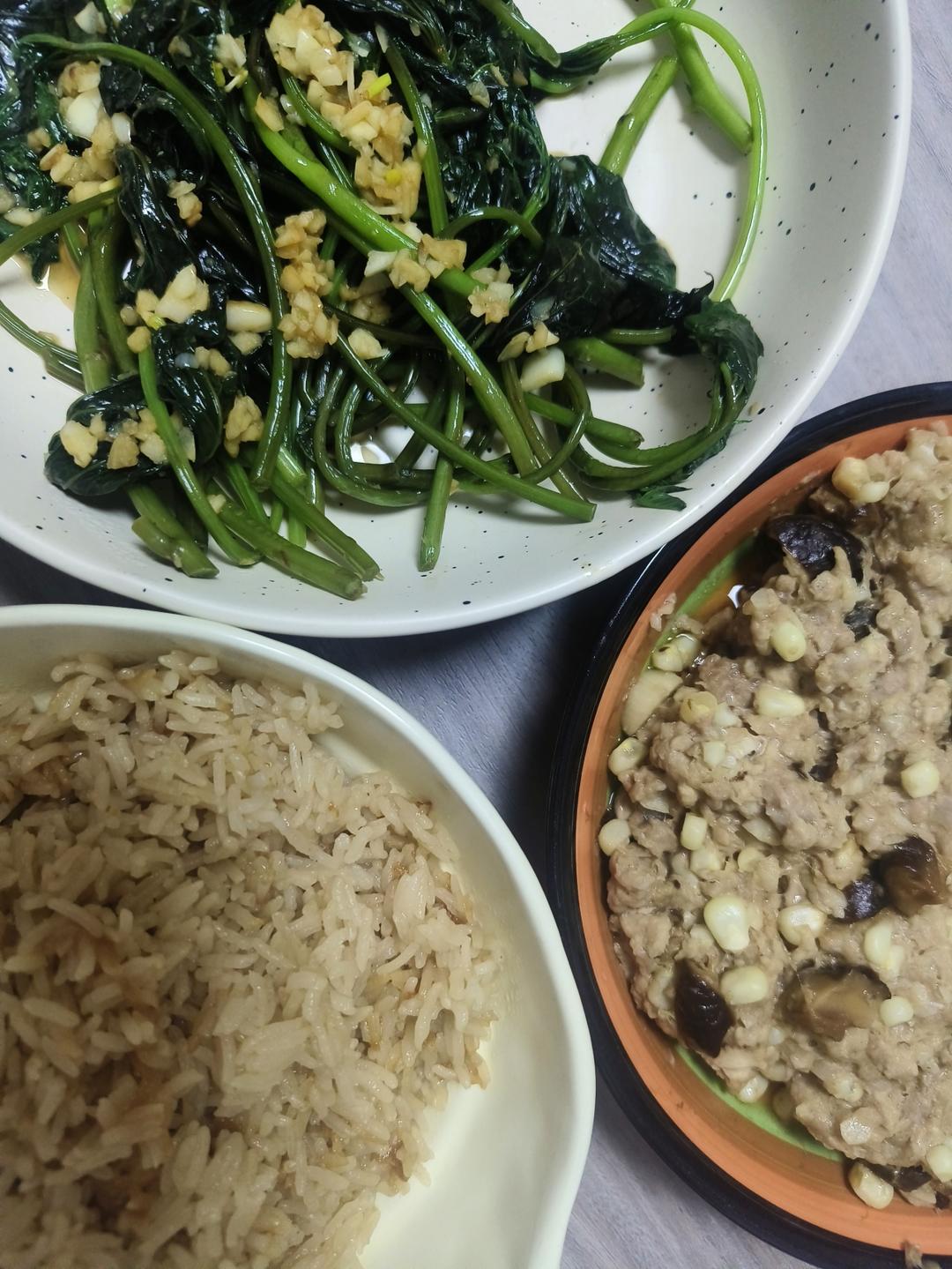 孩子爱吃的蒸肉饼