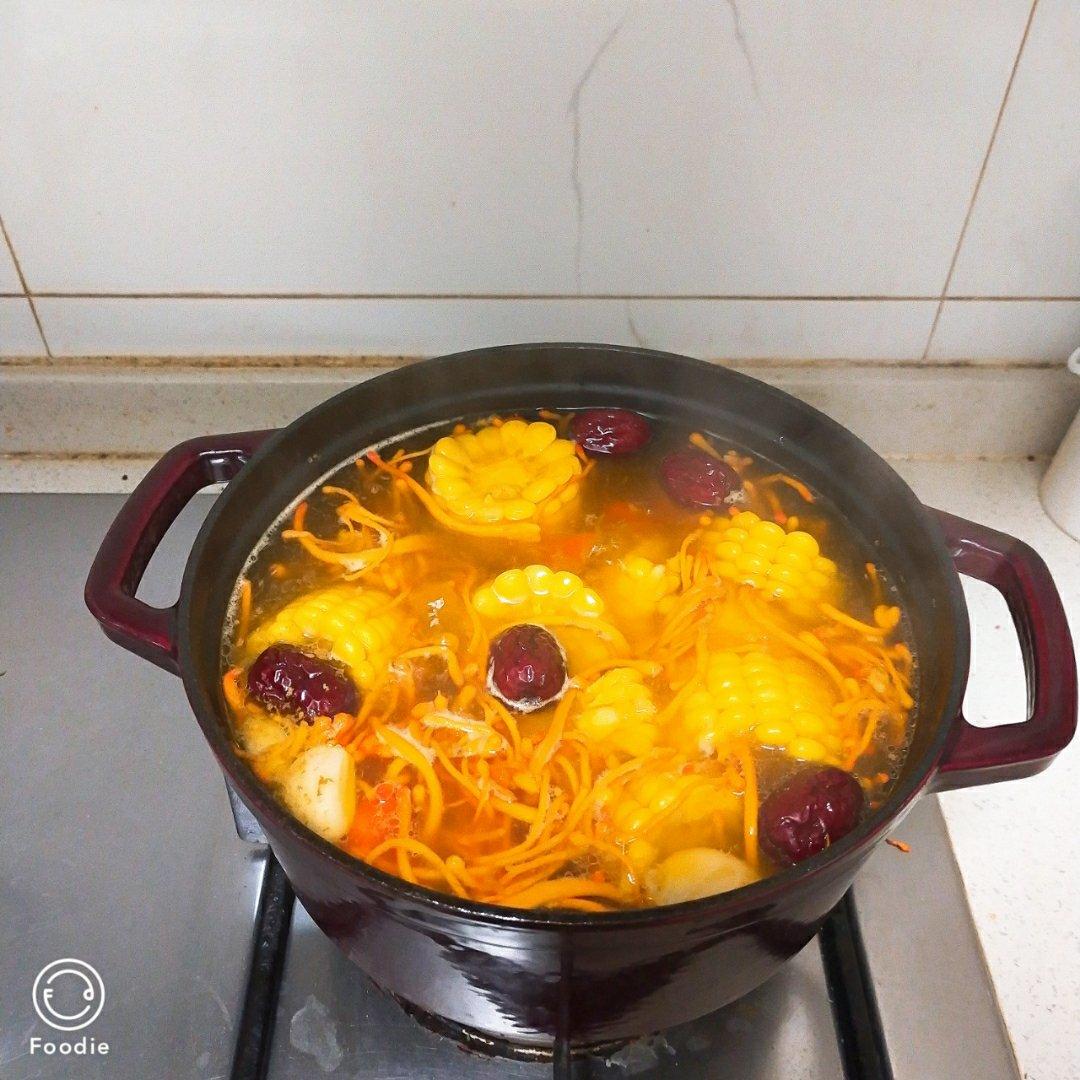 【都挺好】食谱复刻-虫草花排骨汤