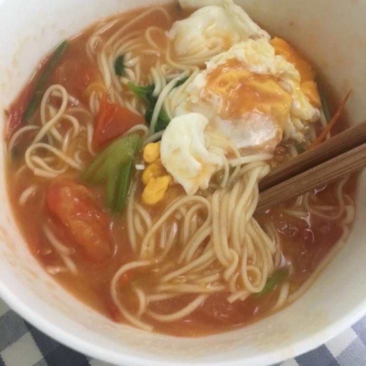 简单早饭西红柿鸡蛋挂面