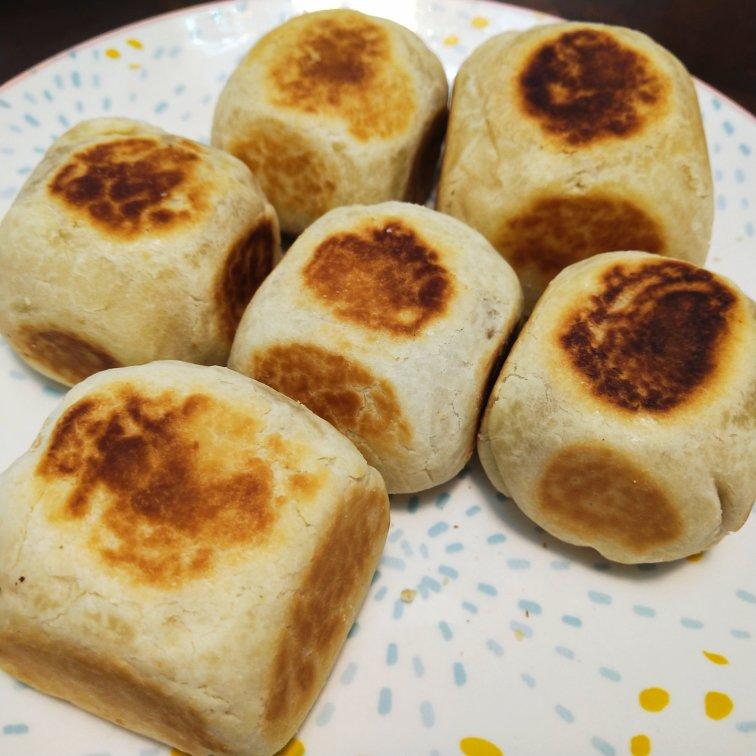网红爆浆香芋紫薯仙豆糕，只需一口平底锅