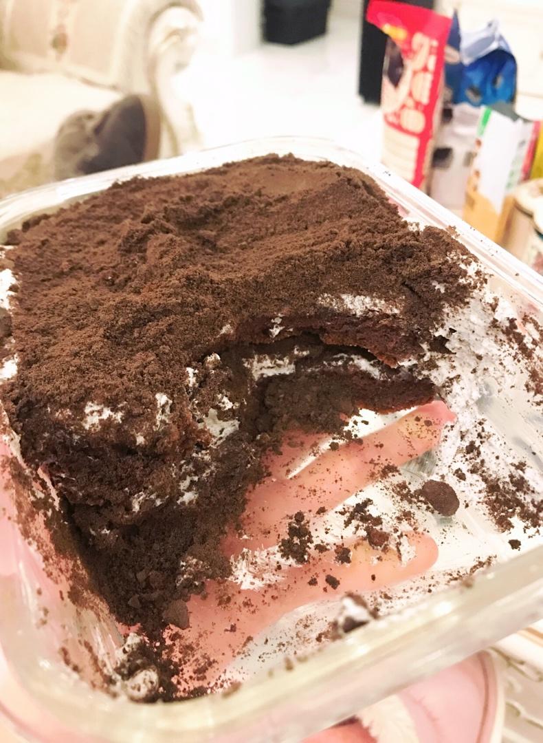 低糖不腻的奥利奥咸奶油蛋糕盒子