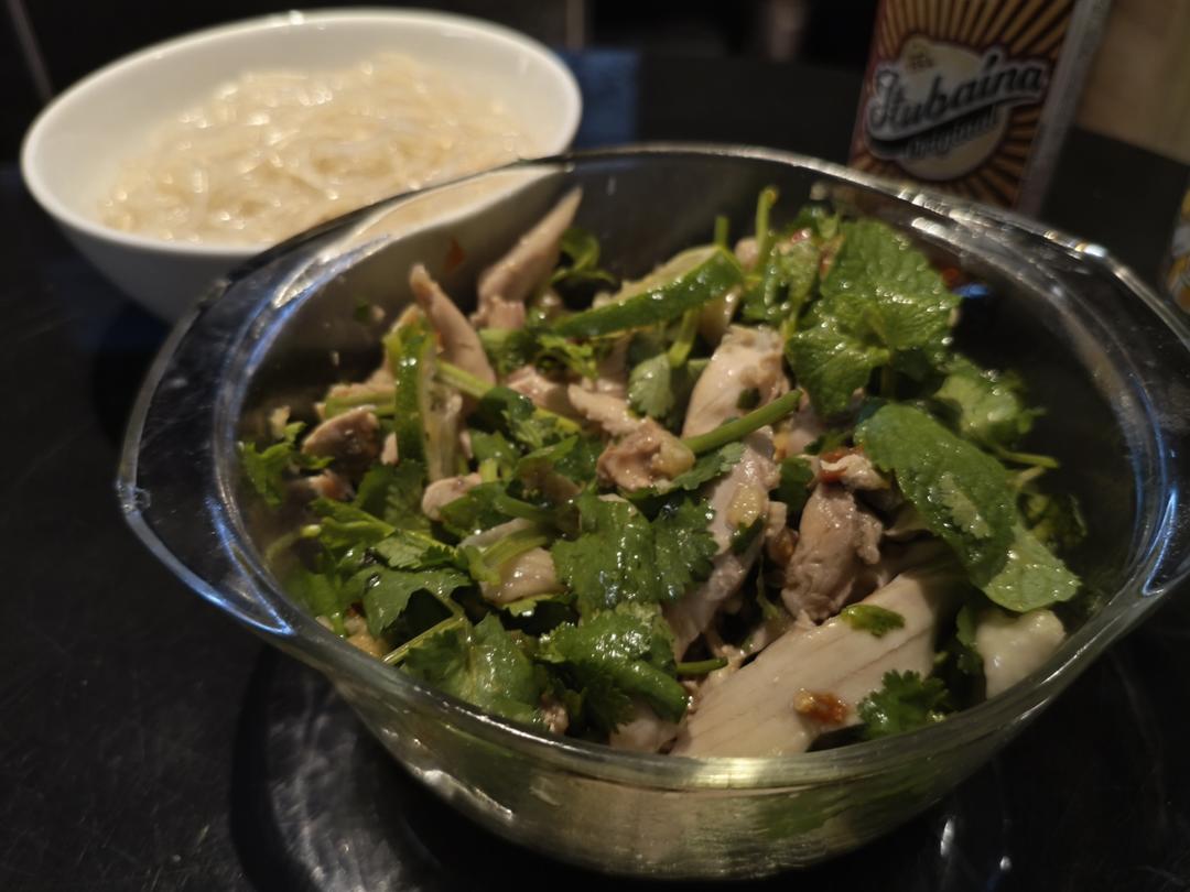 超简单的椒麻鸡、椒麻鸡丝的做法