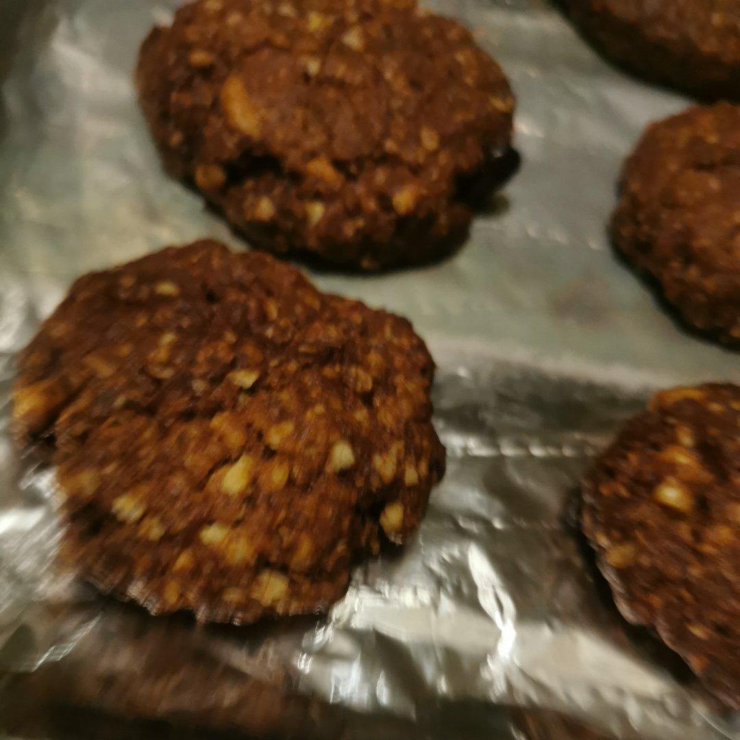 红糖椰子油燕麦饼干