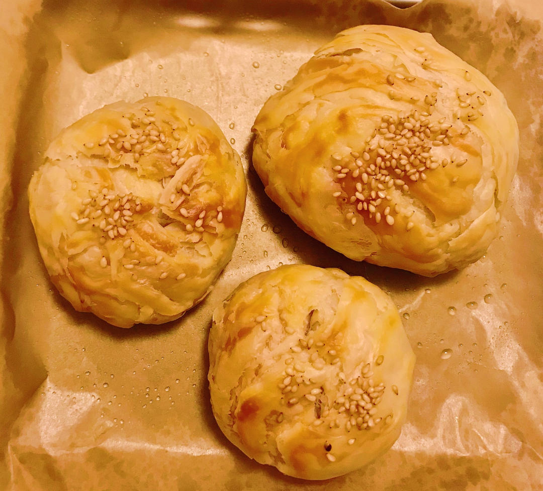 椰香黄油饼