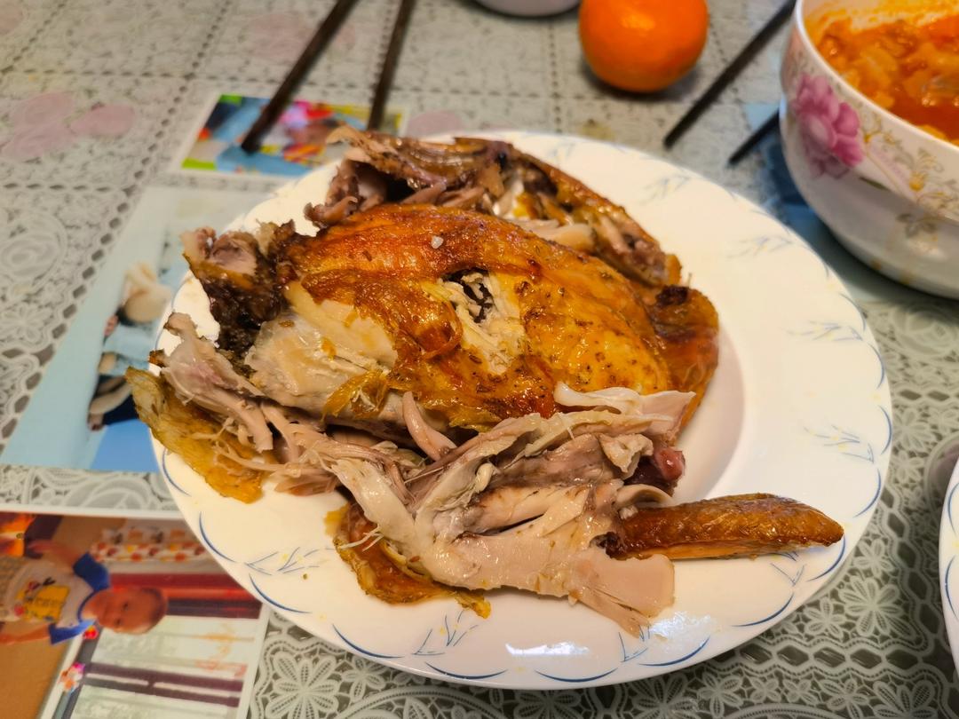 简单操作又不失美味的烤鸡（烤箱版）