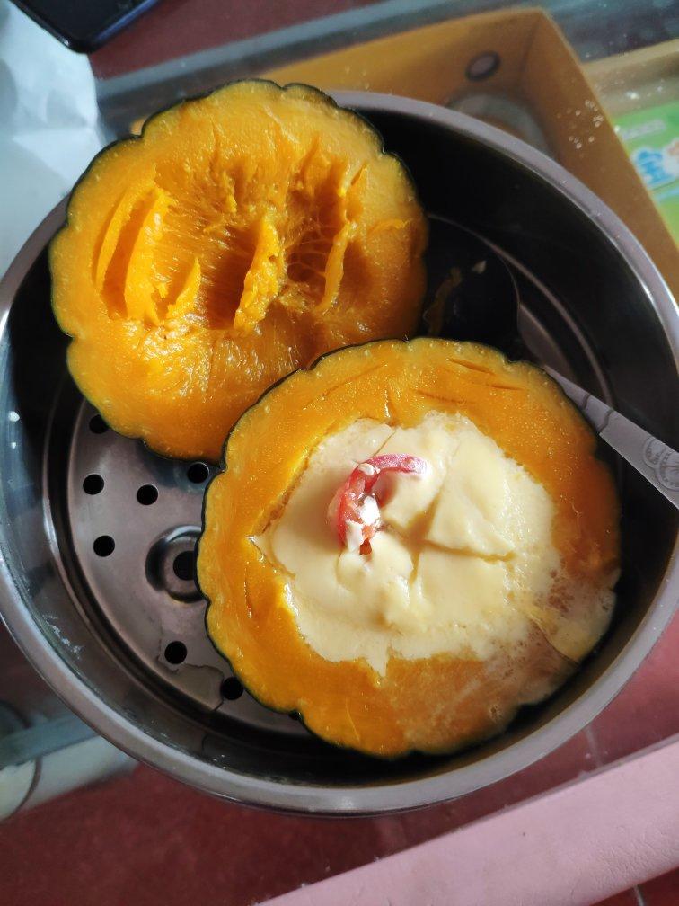 贝贝南瓜蒸蛋（懒人0失败）