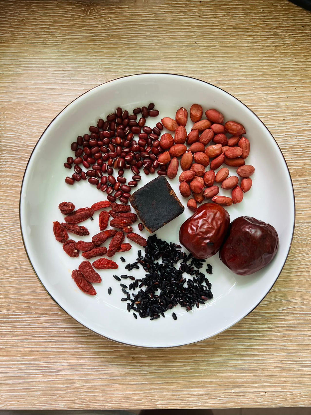 五红补气血这是破壁机料理最好喝的糊