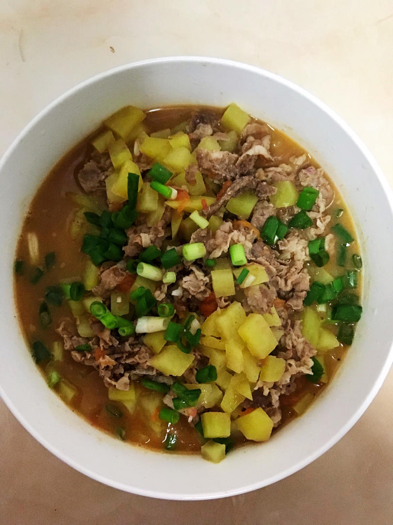 超开胃的番茄土豆肥牛汤‼️下米饭无敌了