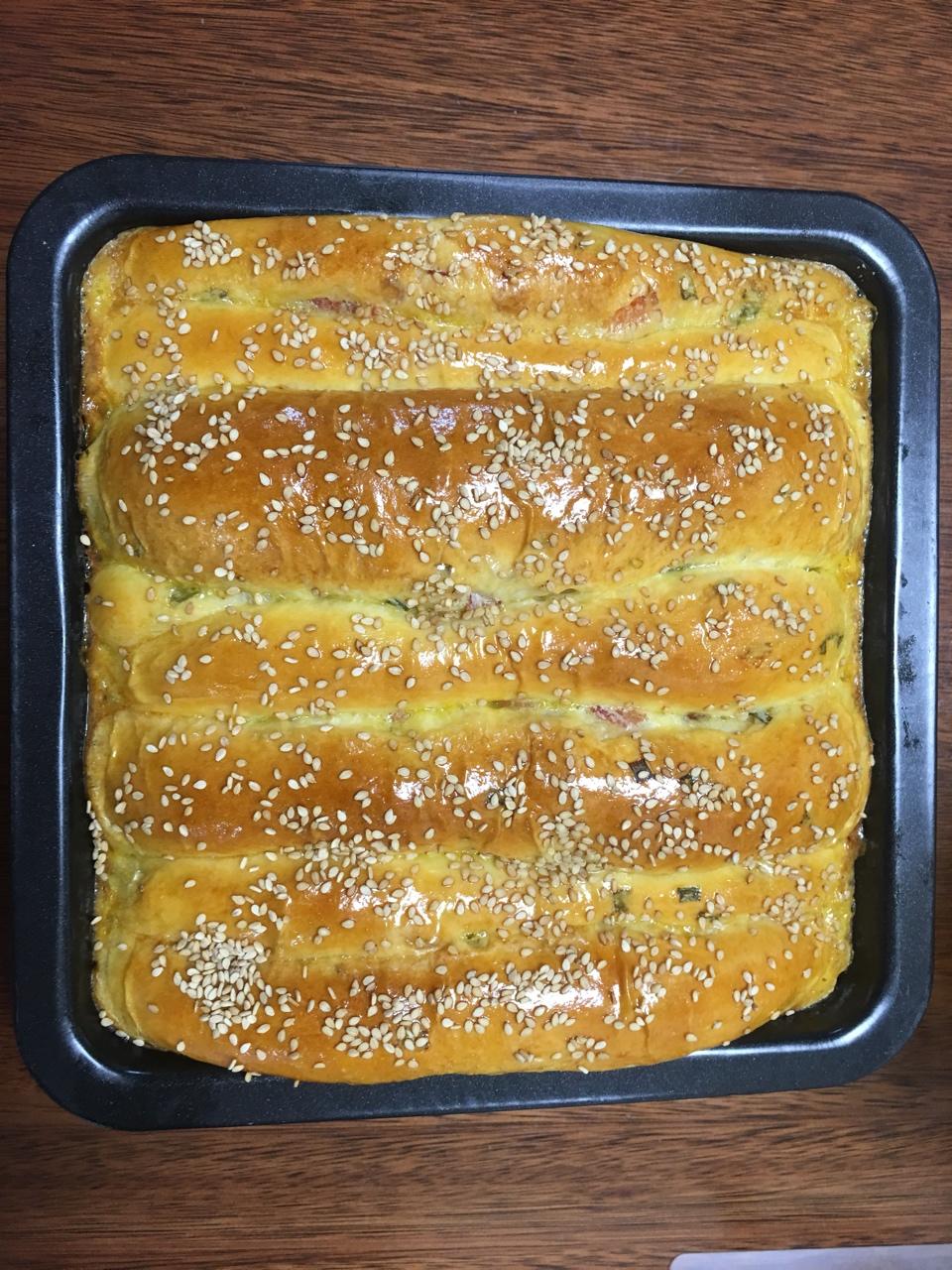 糖尿病人也可以食用的健康面包···咸面包（无糖配方）